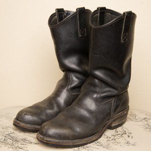 Vintage 1990's Wesco Morrison Boots | Leather | Made in USA | Size 8 C